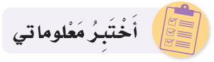 أختبر معلوماتي التربية الإسلامية للصف الثاني درس فضل تلاوة القرآن الكريم